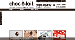 Desktop Screenshot of choc-o-lait.co.uk