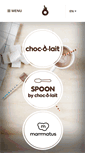 Mobile Screenshot of choc-o-lait.be